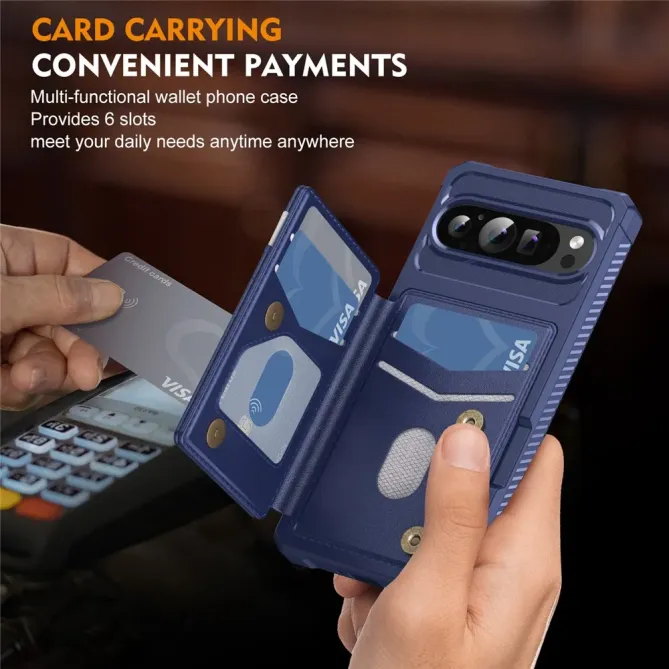 Coque Google Pixel 10 Pro XL Portefeuille Antichoc RFID | Valv