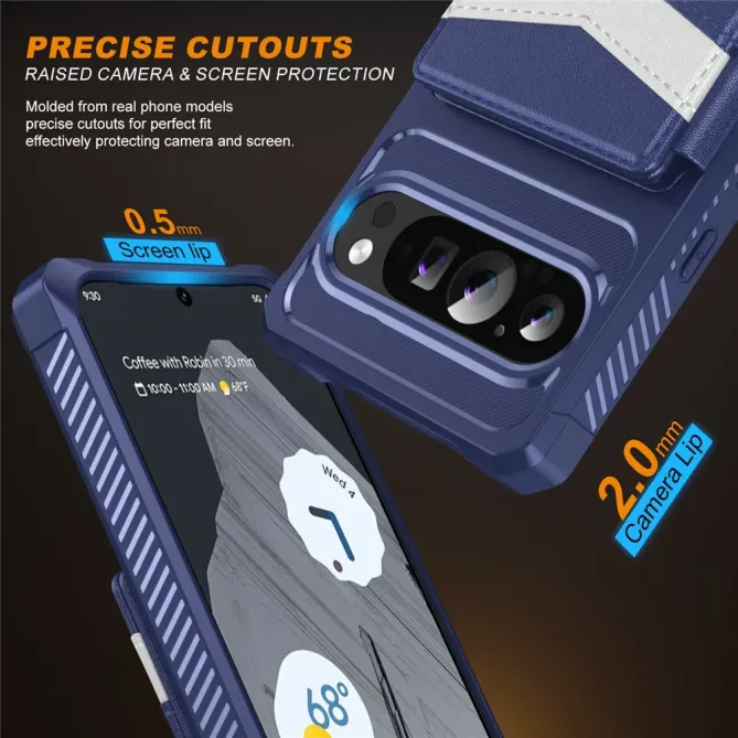 Coque Google Pixel 10 Pro XL Portefeuille Antichoc RFID | Valv
