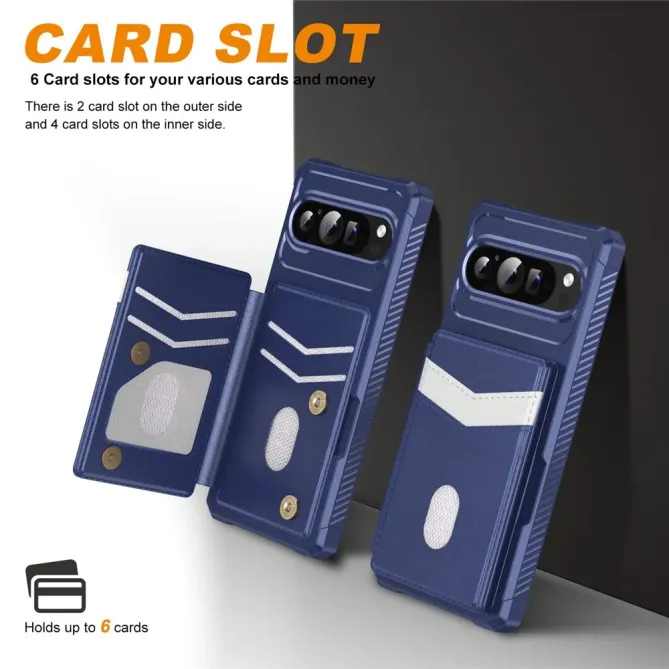 Coque Google Pixel 10 Pro XL Portefeuille Antichoc RFID | Valv