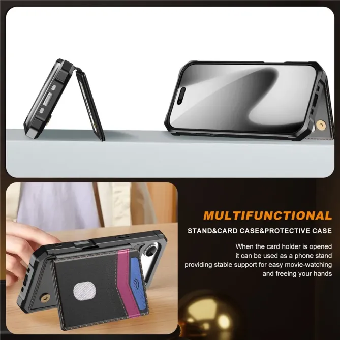 Coque iPhone Air Portefeuille Antichoc RFID | Valv