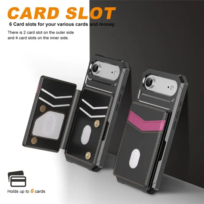 Coque iPhone Air Portefeuille Antichoc RFID | Valv