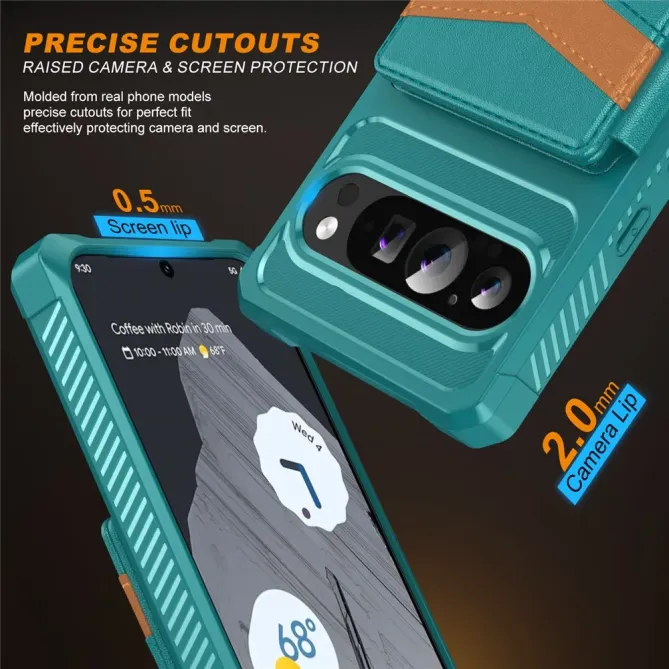 Coque Google Pixel 10 Pro XL Portefeuille Antichoc RFID | Valv
