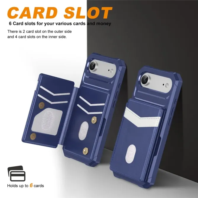 Coque iPhone Air Portefeuille Antichoc RFID | Valv