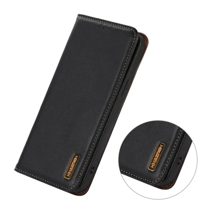 Étui Xiaomi 15T en Cuir Nappa | KHAZNEH