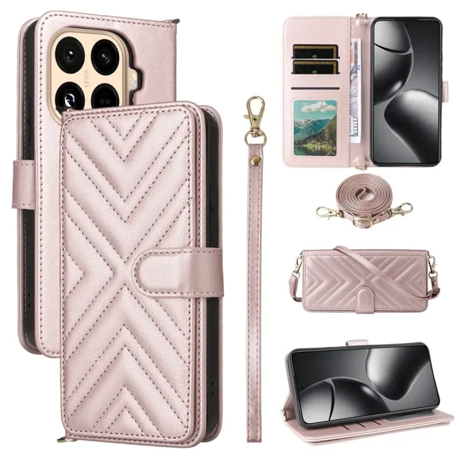 Housse Xiaomi 15T Pro Bandoulière Matelassée