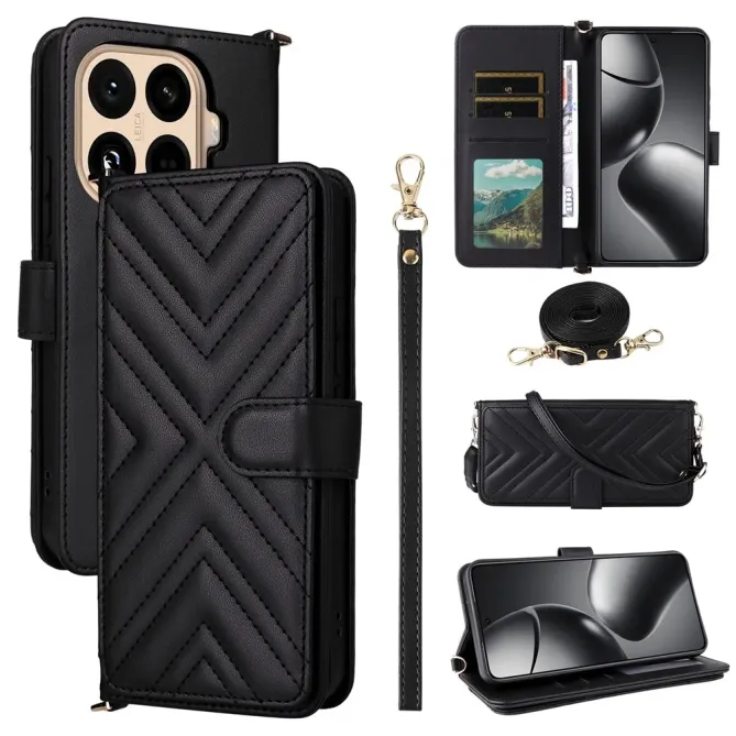 Housse Xiaomi 15T Pro Bandoulière Matelassée