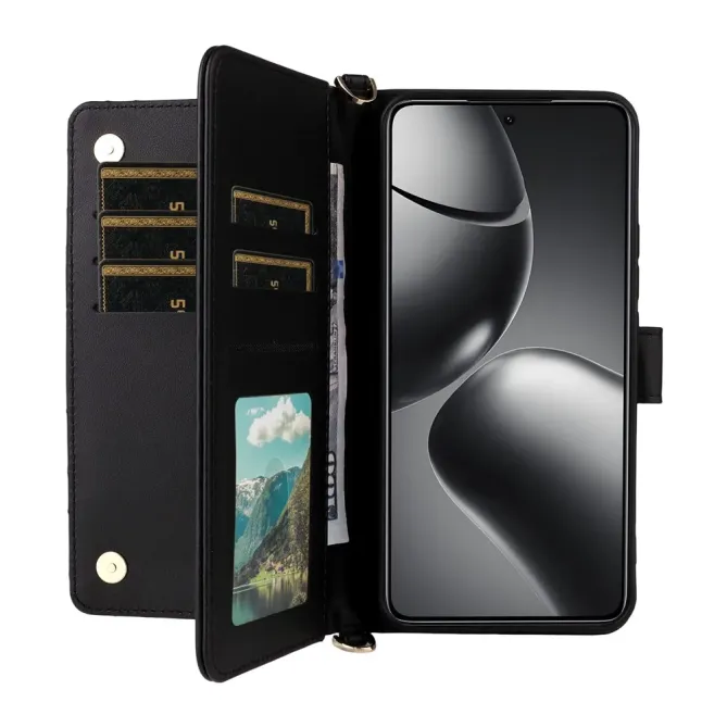 Housse Xiaomi 15T Pro Bandoulière Matelassée