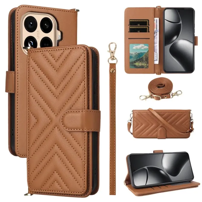 Housse Xiaomi 15T Pro Bandoulière Matelassée