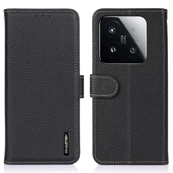 Housse Xiaomi 15T Cuir Grainé KHAZNEH