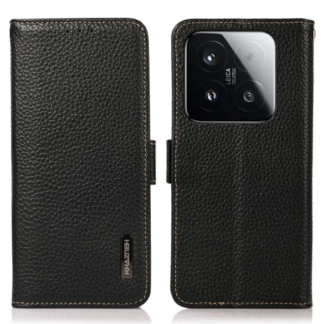 Housse Xiaomi 15T KHAZNEH cuir grainé first
