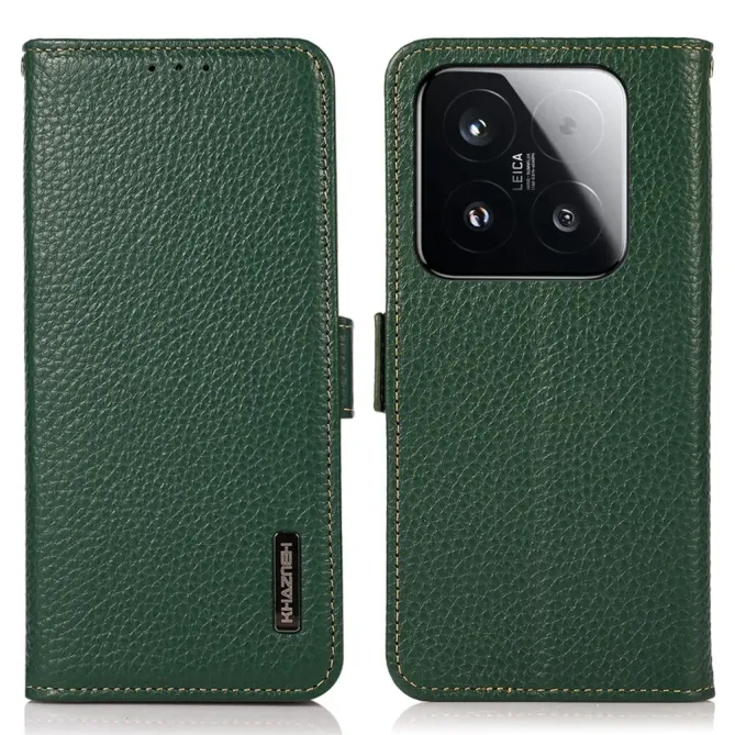 Housse Xiaomi 15T KHAZNEH cuir grainé first