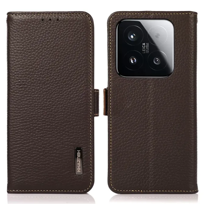 Housse Xiaomi 15T KHAZNEH cuir grainé first
