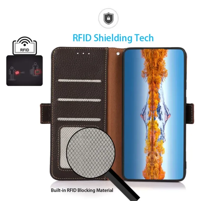 Housse Xiaomi 15T KHAZNEH cuir grainé first