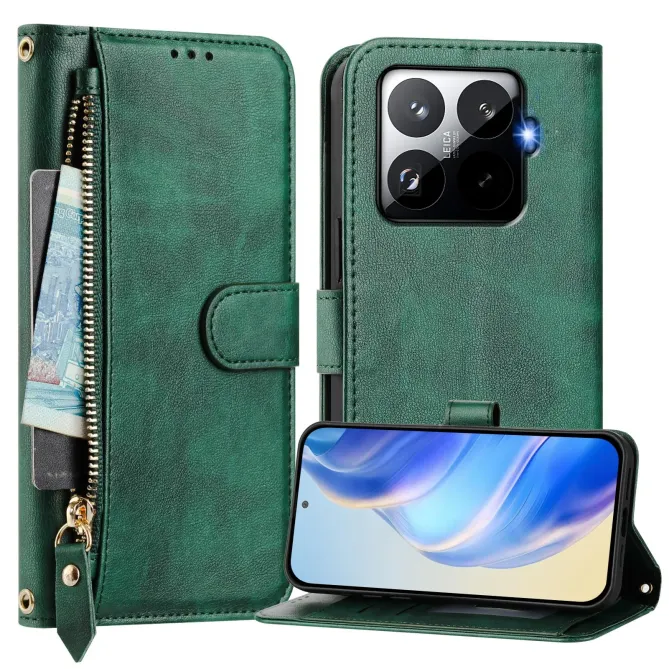 Housse Xiaomi 15T Pro Porte-Cartes à Lanière