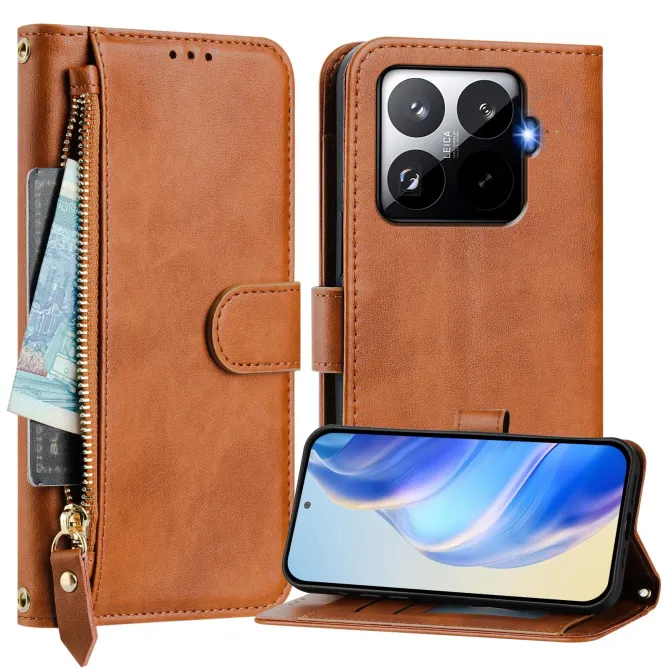 Housse Xiaomi 15T Pro Porte-Cartes à Lanière