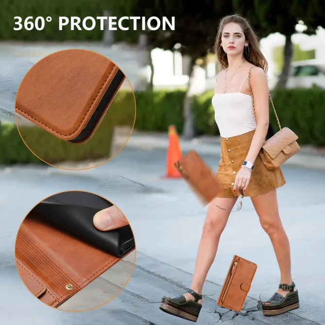 Housse Xiaomi 15T Pro Porte-Cartes à Lanière