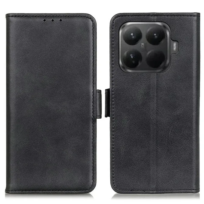 Étui Xiaomi 15T Pro portefeuille revêtement simili cuir mat