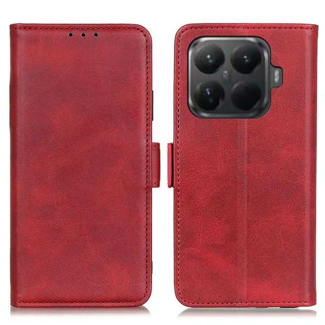 Étui Xiaomi 15T Pro portefeuille revêtement simili cuir mat