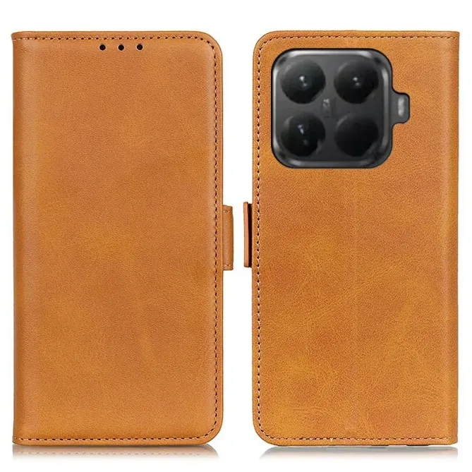 Étui Xiaomi 15T Pro portefeuille revêtement simili cuir mat