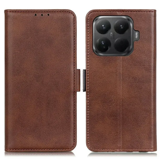 Étui Xiaomi 15T Pro portefeuille revêtement simili cuir mat