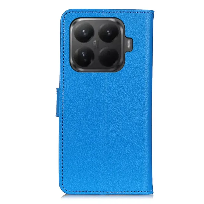 Housse Xiaomi 15T Pro Portefeuille Cuir Litchi | Essentiel