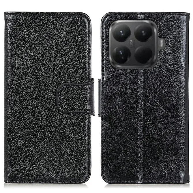 Housse Xiaomi 15T Pro Style Cuir Vieilli Noir - photo 7