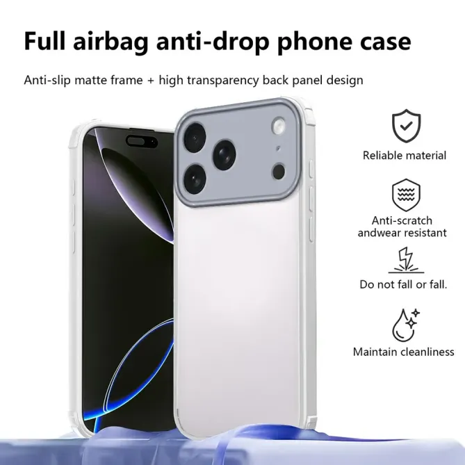 Coque iPhone 17 Pro Hybride Antichoc Bicolore