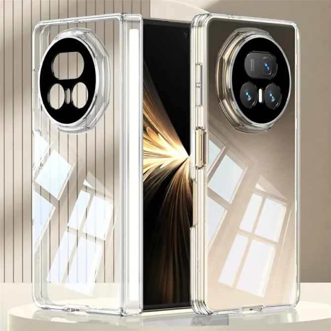 Coque Honor Magic V5 transparente à charnière magnétique