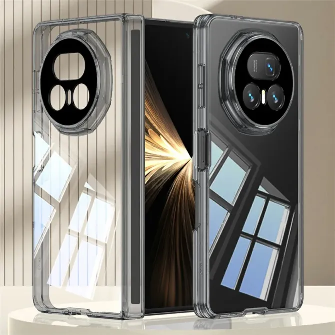 Coque Honor Magic V5 transparente à charnière magnétique