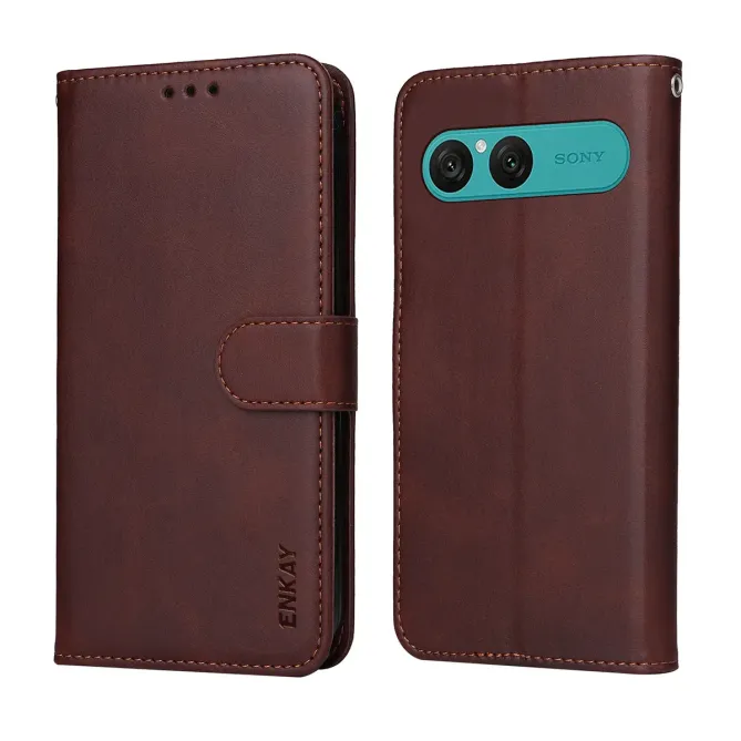 Housse Sony Xperia 10 VII Portefeuille avec Verre Trempé