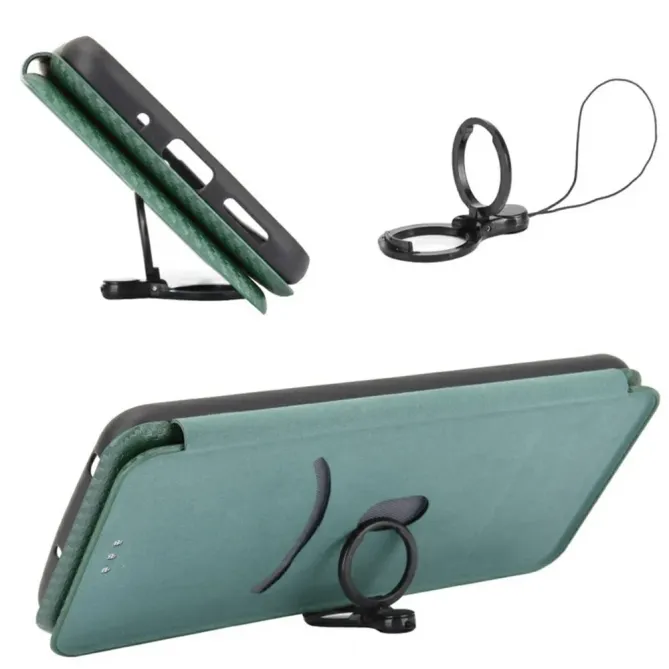 Flip Cover Sony Xperia 10 VII design fibre de carbone