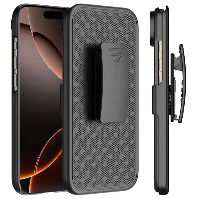 Coque iPhone Air intégrale avec clip ceinture