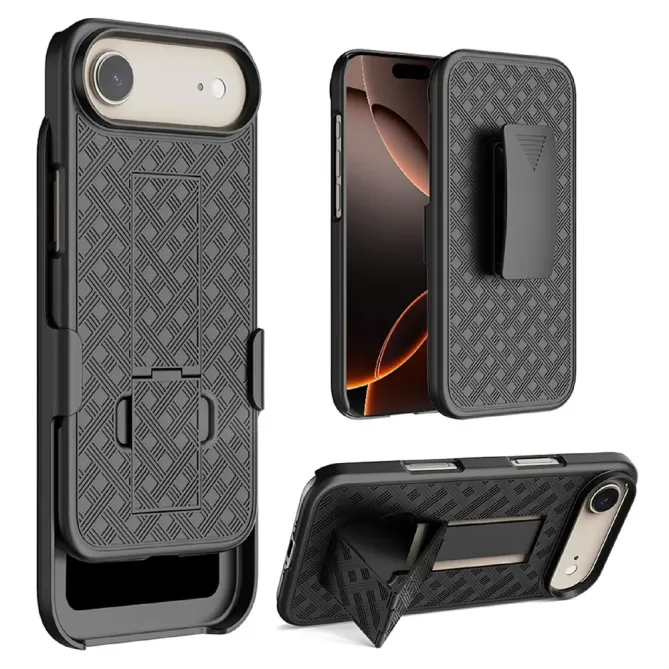 Coque iPhone Air intégrale avec clip ceinture