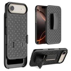 Coque iPhone Air intégrale avec clip ceinture