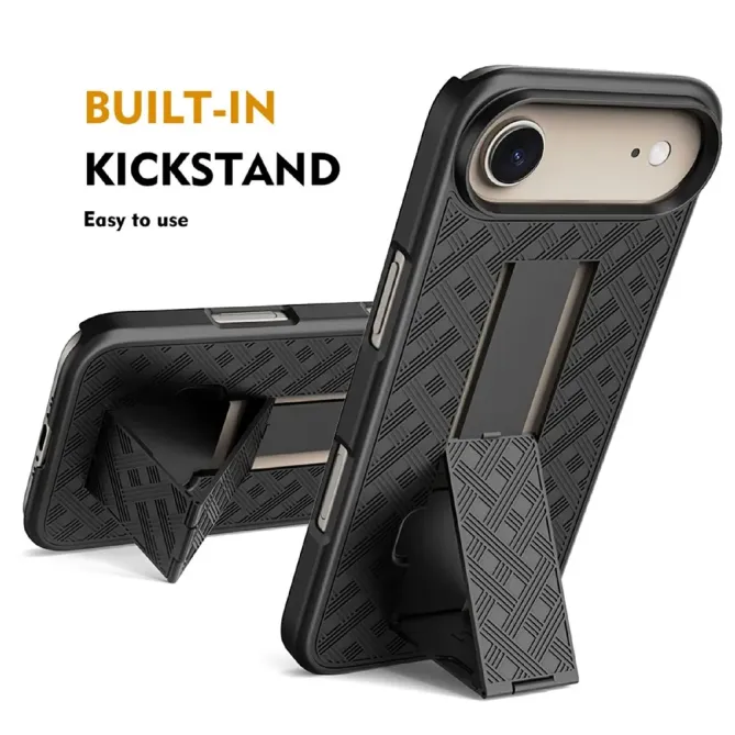 Coque iPhone Air intégrale avec clip ceinture