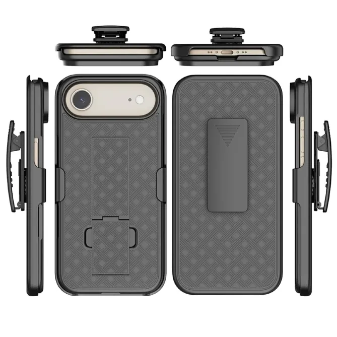 Coque iPhone Air intégrale avec clip ceinture