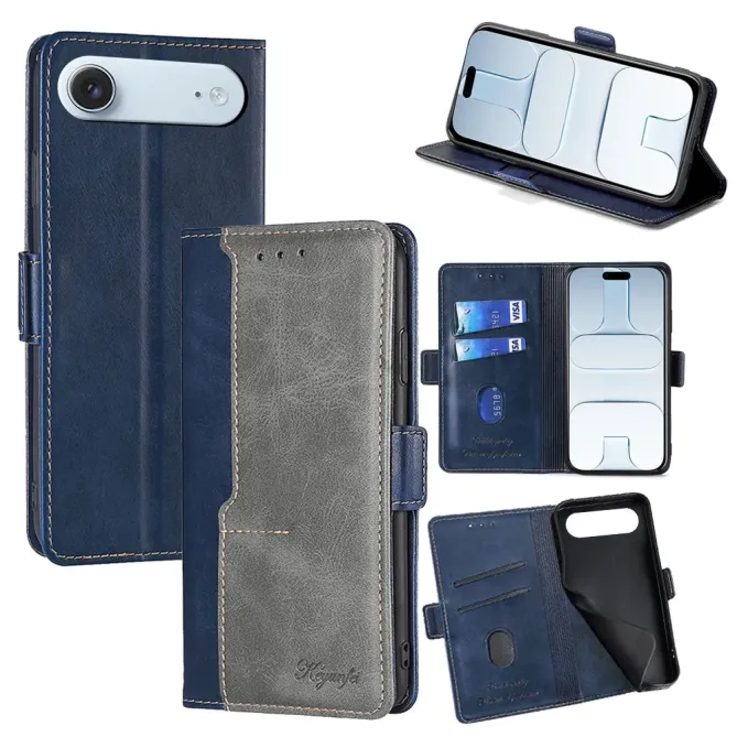 Housse iPhone Air Keyunfei simili cuir bicolore