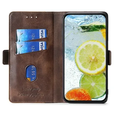 Housse iPhone Air Keyunfei simili cuir bicolore Vert foncé - photo 23