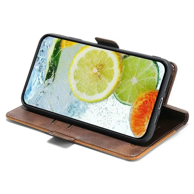Housse iPhone Air Keyunfei simili cuir bicolore