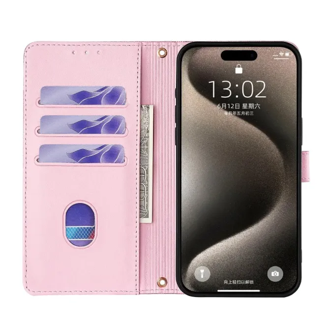 Housse Portefeuille à Chaîne pour iPhone Air | Effet Sequins