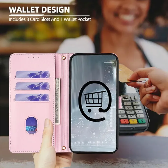 Housse Portefeuille à Chaîne pour iPhone Air | Effet Sequins