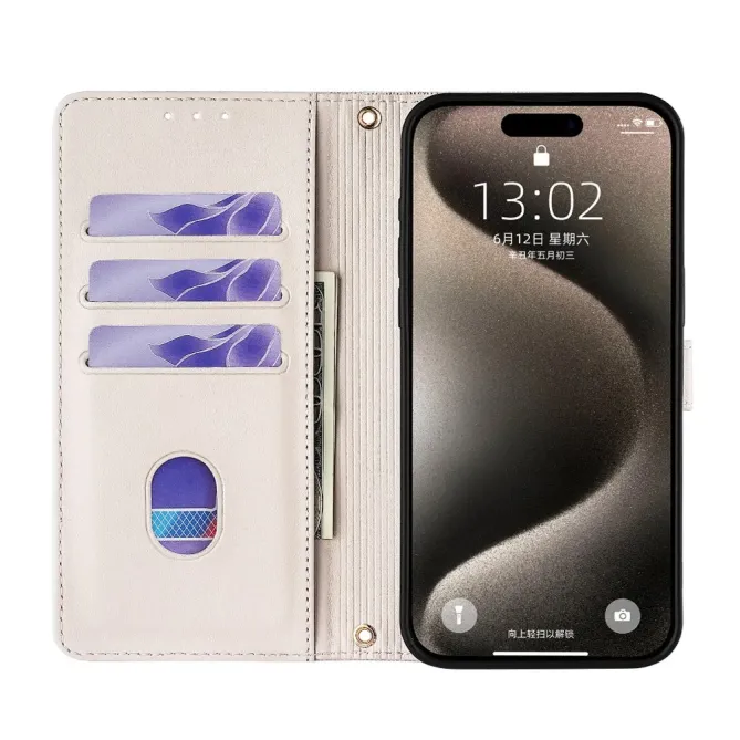 Housse Portefeuille à Chaîne pour iPhone Air | Effet Sequins