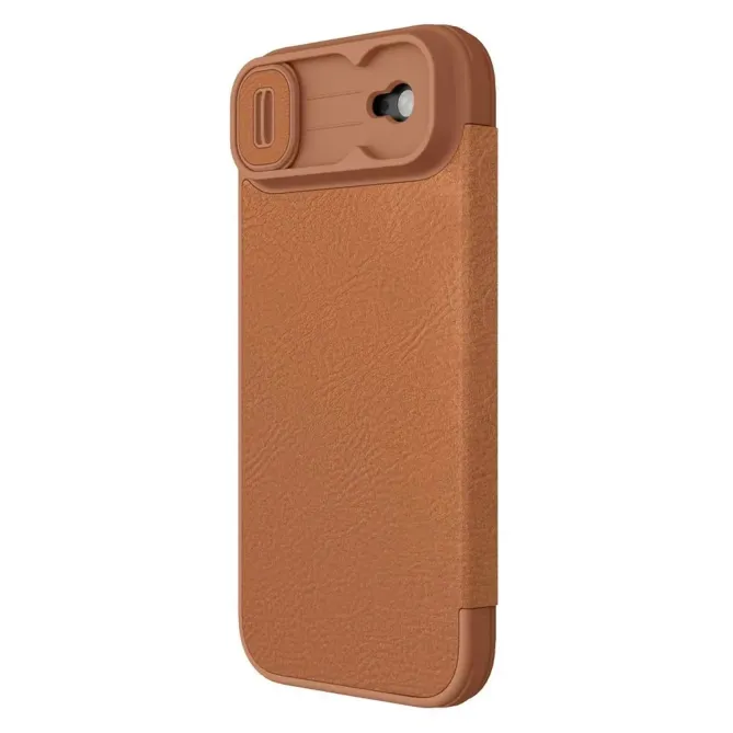 Flip Cover iPhone Air Qin Series avec cache objectifs