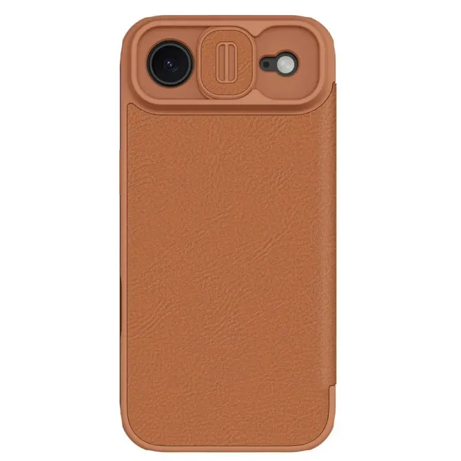Flip Cover iPhone Air Qin Series avec cache objectifs
