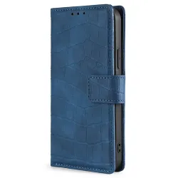 Housse iPhone Air simili cuir effet peau de crocodile