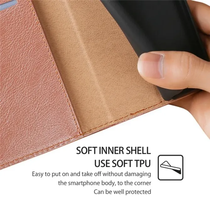 Flip cover iPhone Air PURE simili cuir