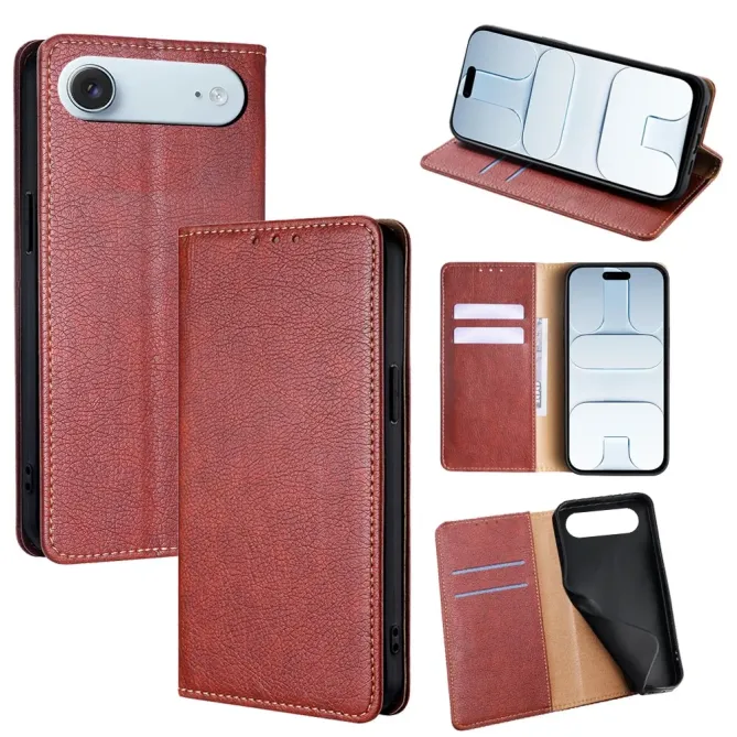 Flip cover iPhone Air PURE simili cuir