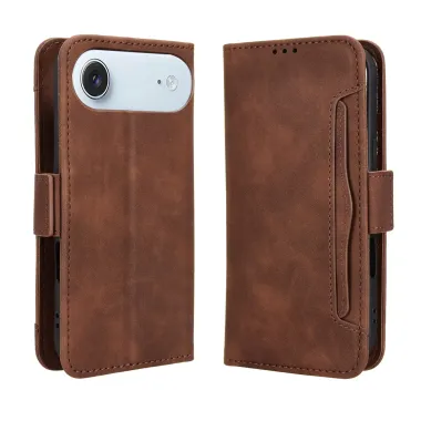 Housse iPhone Air Premium avec Porte Cartes Marron - photo 9