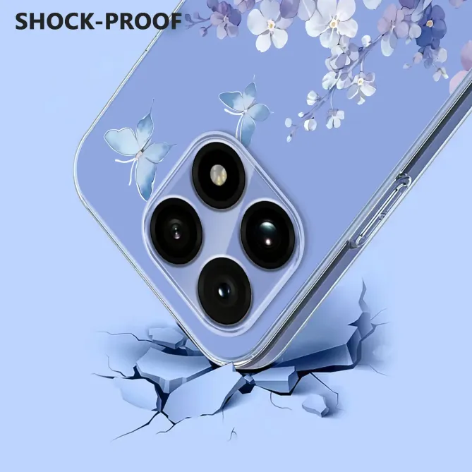 Coque Xiaomi 15T Fleurs et Papillons