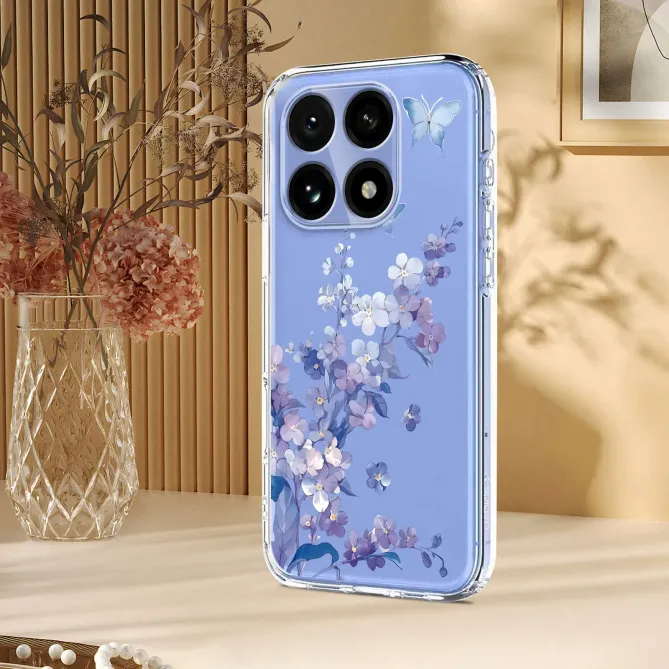 Coque Xiaomi 15T Fleurs et Papillons